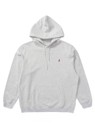 Суитчър GRAMICCI One Point Hooded Sweatshirt Сиво | G303-FT-ASHH