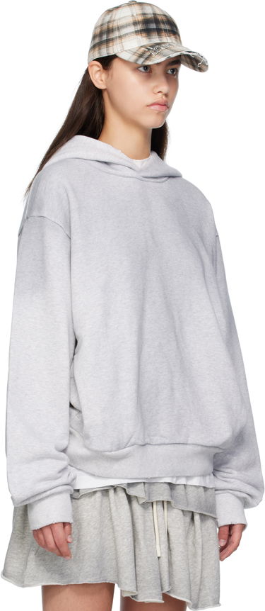 Суитчър Acne Studios Distressed Hoodie Сиво | CI0159-, 4