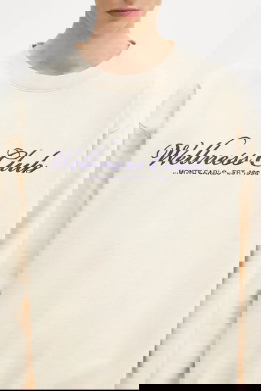 Суитчър Sporty & Rich Sporty & Rich Wellness Club Embroidered Sweatshirt Бежово | ST071620081CR01, 6