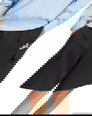 Къси панталони adidas Originals Essentials Feelcozy Fleece Cargo Shorts Черно | je3869, 1