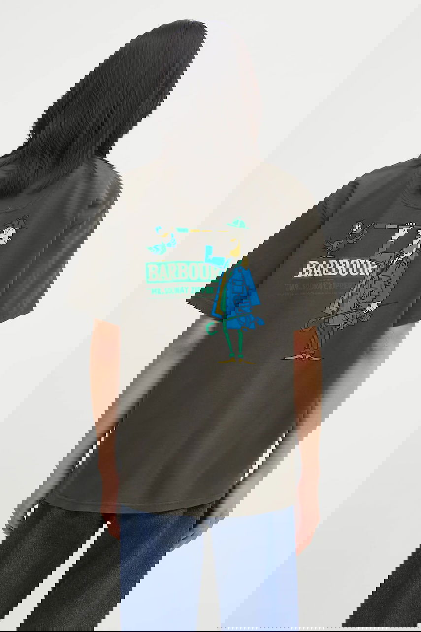 Тениска Barbour Barbour "Mr. Solway" Graphic T-Shirt Зелено | MTS1488OL52, 0