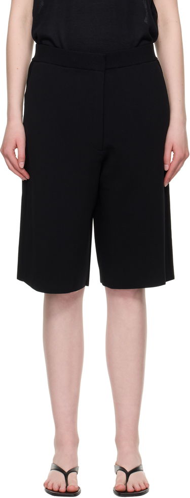 Къси панталони TOTEME TOTEME Knit Shorts Черно | 253-WRB0305-YA0187, 0