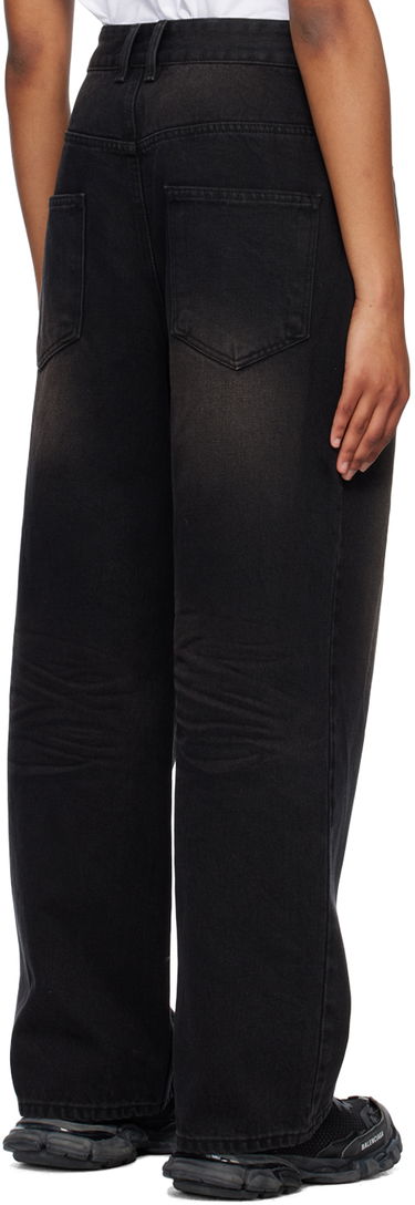 Дънки We11done We11done Wide-Leg Jeans Черно | WD-DP1-23-357-W-BK, 2