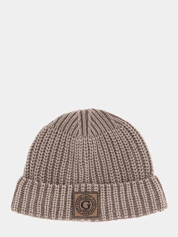 Шапка GUESS Rib Knit Beanie Бежово | M4BZ08Z3KC1, 0