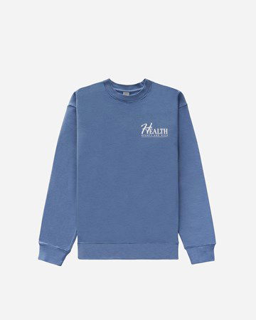 Суитчър Sporty & Rich Big H Crewneck Синьо | CR641SB, 0