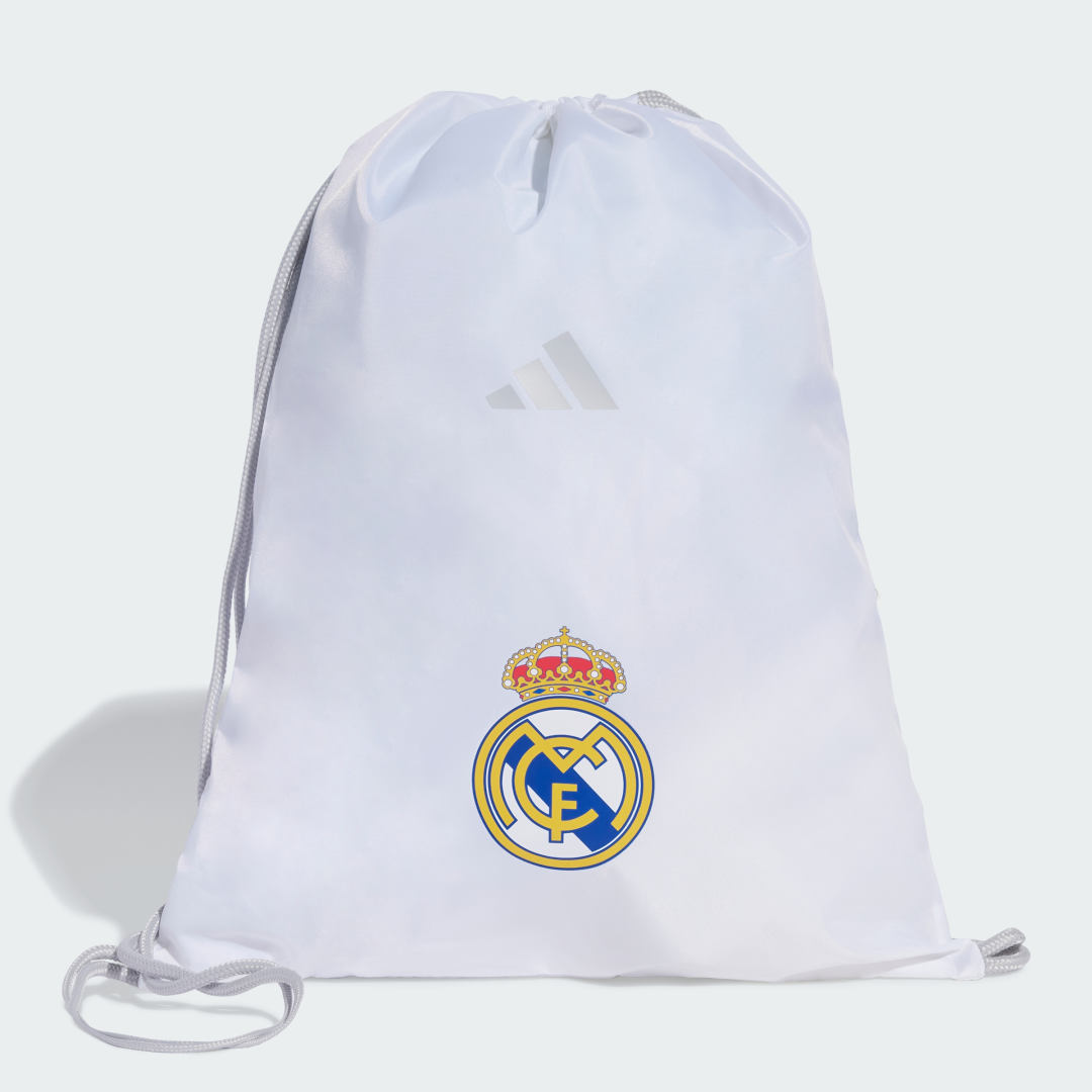 Раници и чанти adidas Performance Real Madrid Gym Sack Бяло | JX3188, 0