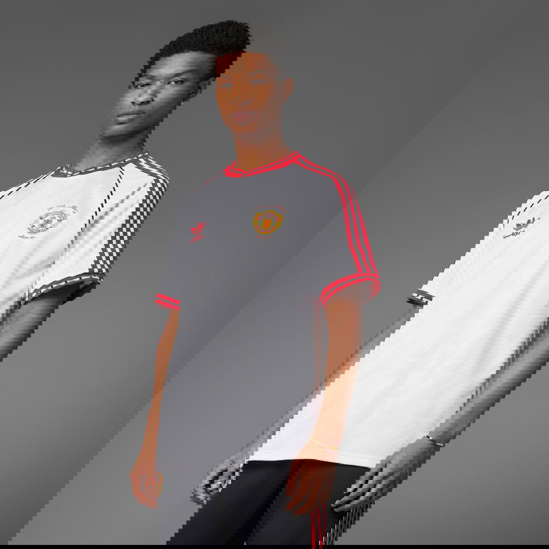 Фланелка adidas Performance Manchester United '91 Jersey Бяло | JF0376, 0