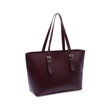 Голяма пазарска чанта Vasky Vasky Lisa Bordeaux Leather Tote Bag Бургунди | A-3223-214-F, 1