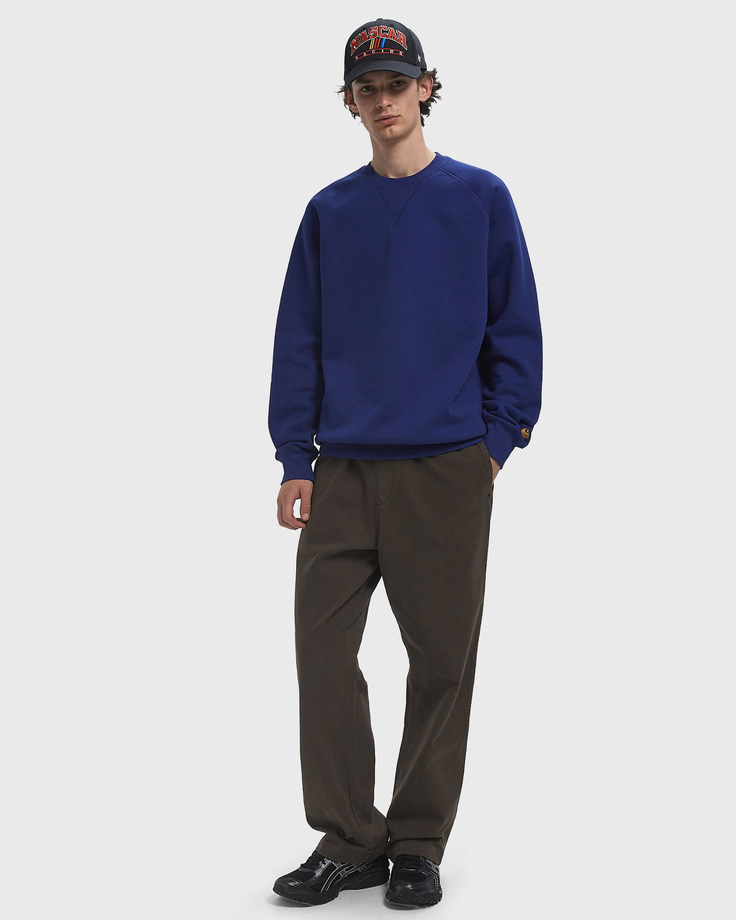 Суитчър Carhartt WIP Chase Sweatshirt Синьо | I033660-30X.XX, 1