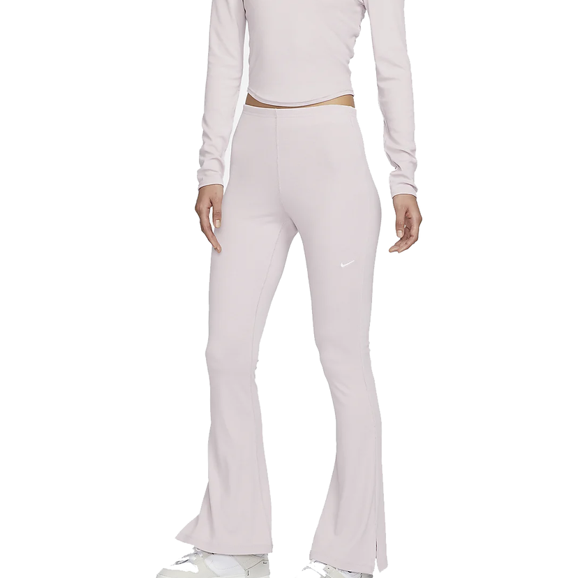 Панталони Nike Sportswear Chill Knit Flare Pants Розово | FQ2114-019