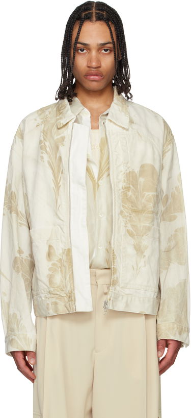 Яке бомбър Dries Van Noten Dries Van Noten Printed Jacket Бежово | 251-020550-1556, 0