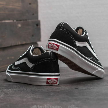 Кецове и обувки Vans Old Skool 27 Черно | VN000W9T6BT, 4