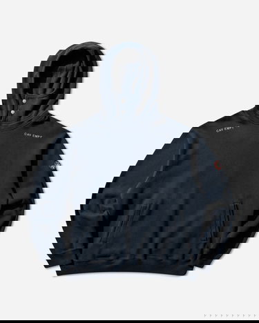 Суитчър Cav Empt Neck Snap DBL Knit Hoodie Тъмно синьо | CES28CS17 NAVY, 1