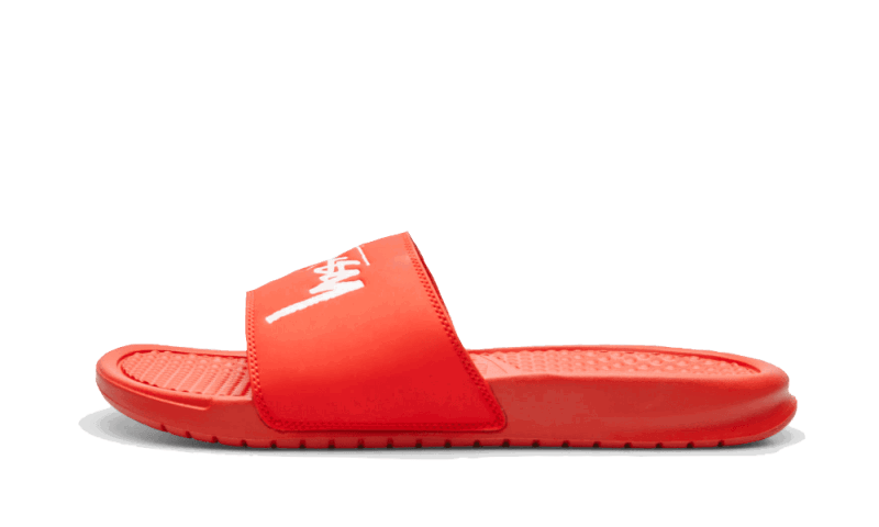 Кецове и обувки Nike Stussy x Benassi ''Habanero Red'' Червено | CW2787-600, 0