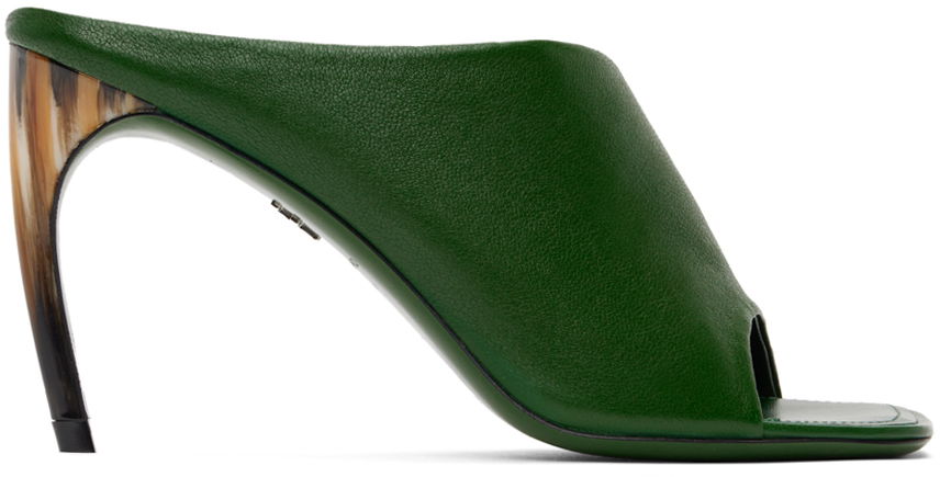 Аксесоари FERRAGAMO Salvatore Ferragamo Nymphe Mules Зелено | 01I112 - 772932, 0