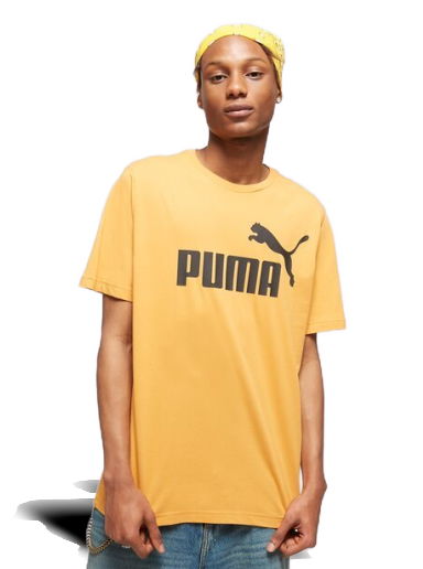 Тениска Puma Ess Logo Tee Жълто | 58666727