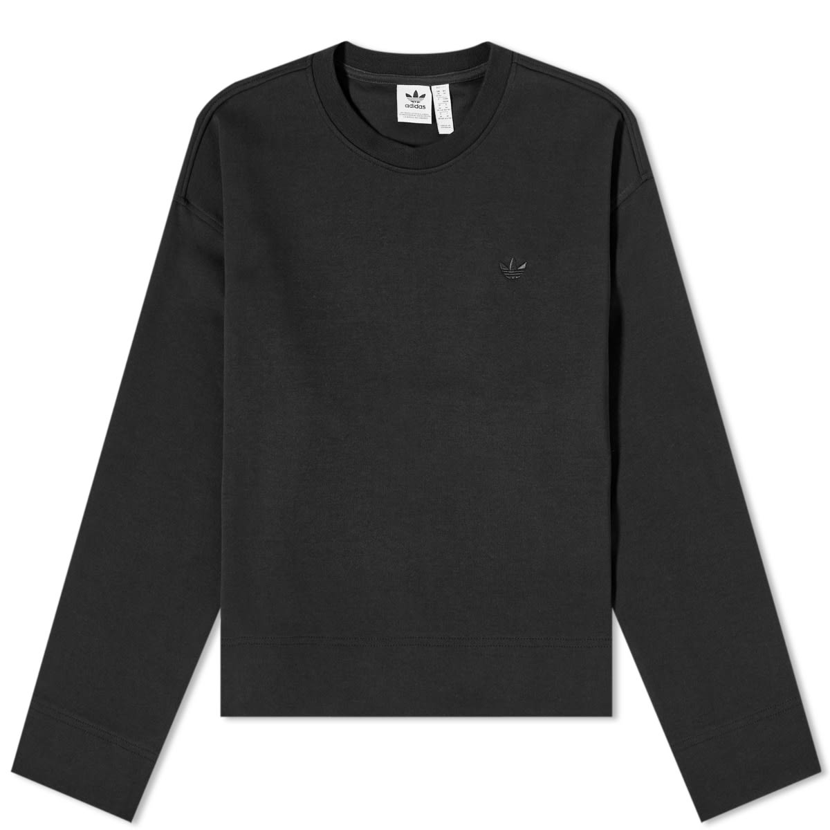 Суитчър adidas Originals Essential Short Crew Черно | IJ9622, 0
