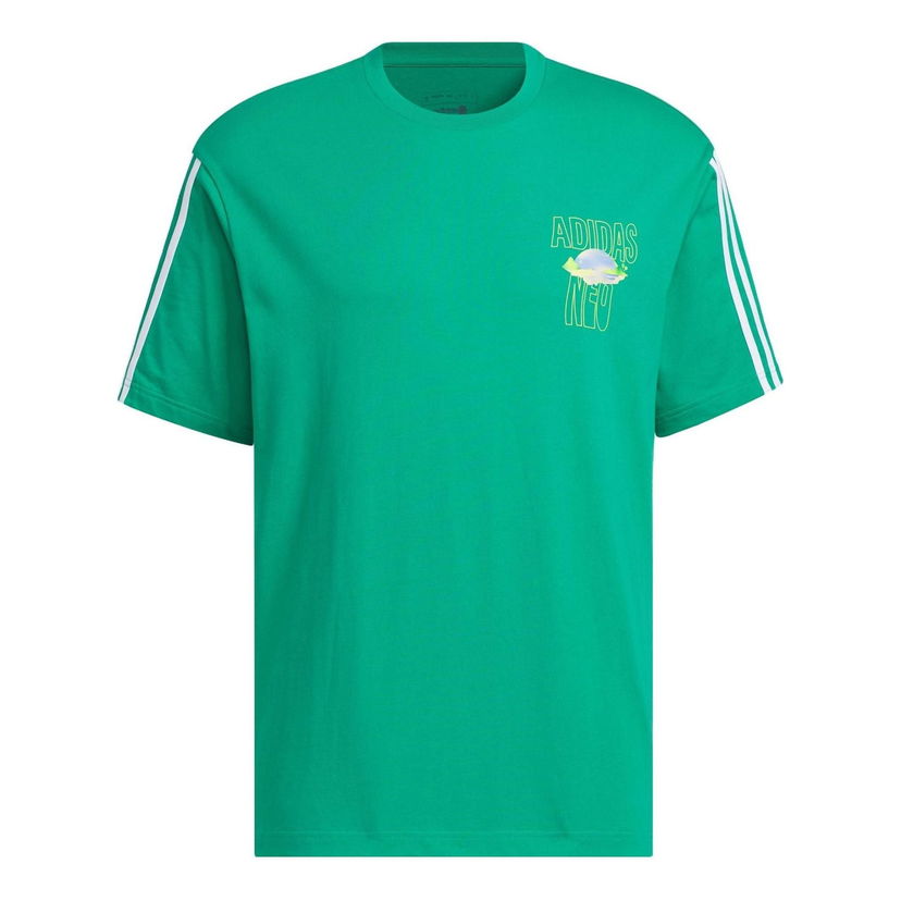 Тениска adidas Originals Men's Graphic T-Shirt Зелено | IA6744