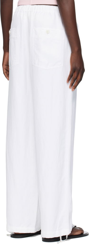 Панталони rag & bone rag & bone Adina Beach Trousers Бяло | WAW25P70082908, 2