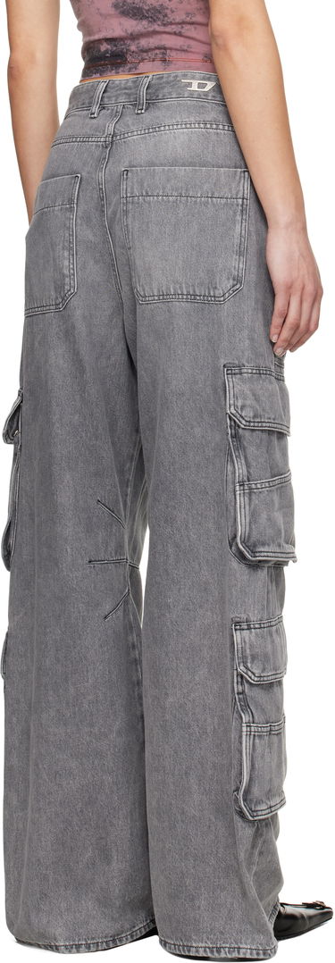 Карго панталони Diesel 1996 D-Sire Cargo Jeans Сиво | A13316 0DCBE, 2