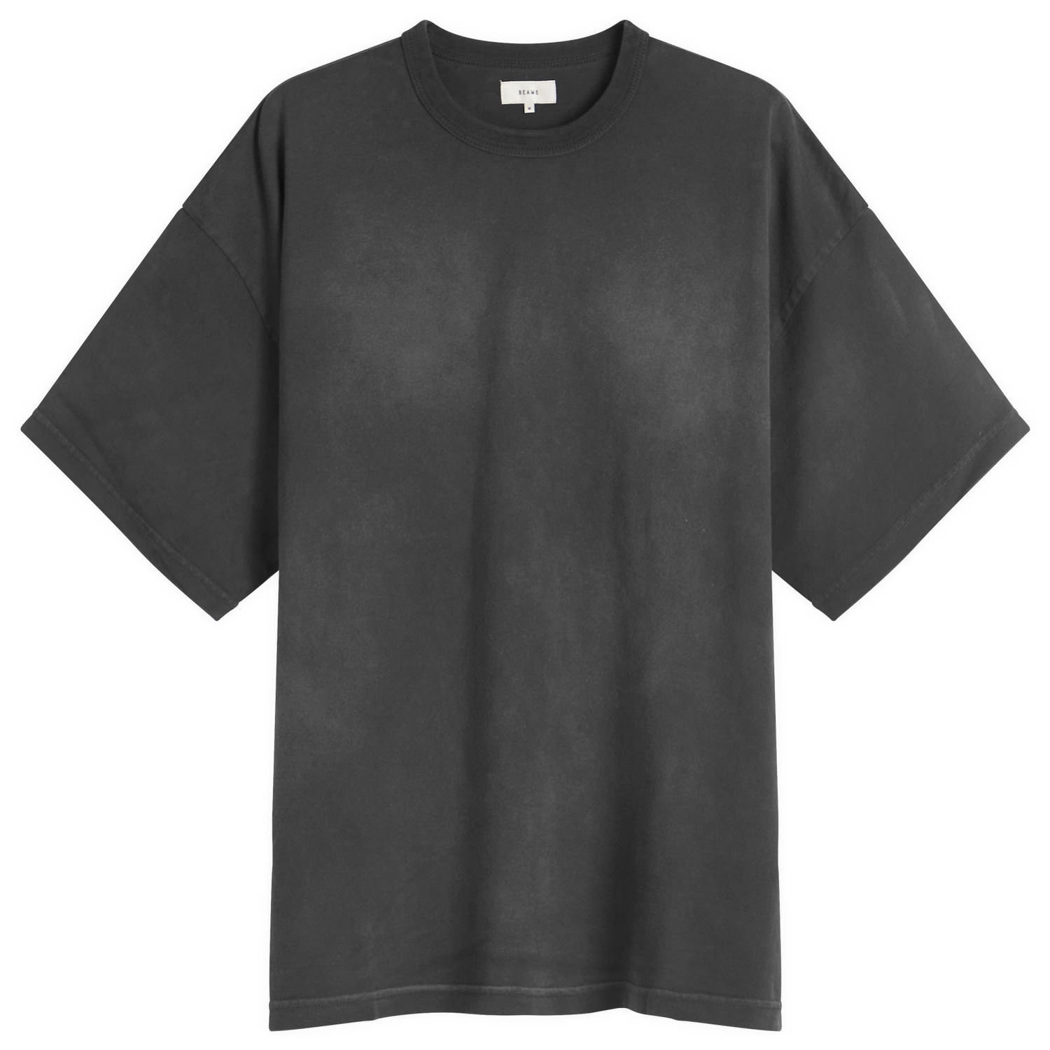 Тениска BEAMS Loose Faded T-Shirt, Size Large Черно | 1104-1338-146-19, 0