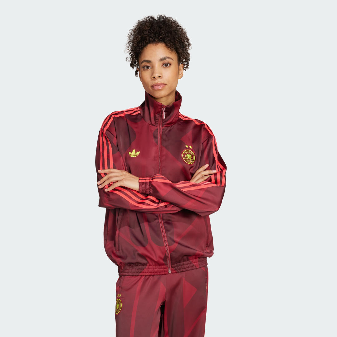 Яке adidas Performance Germany Track Jacket Червено | JJ0351, 0