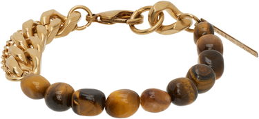 Гривна Dries Van Noten Dries Van Noten Stone Chain Bracelet Кафяво | 251-028201-092, 0