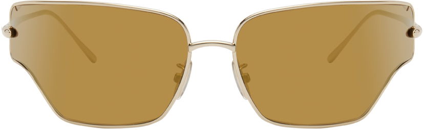 Слънчеви очила Loewe Gold Arch Sunglasses Оранжево
 | LW40150U 192337179242