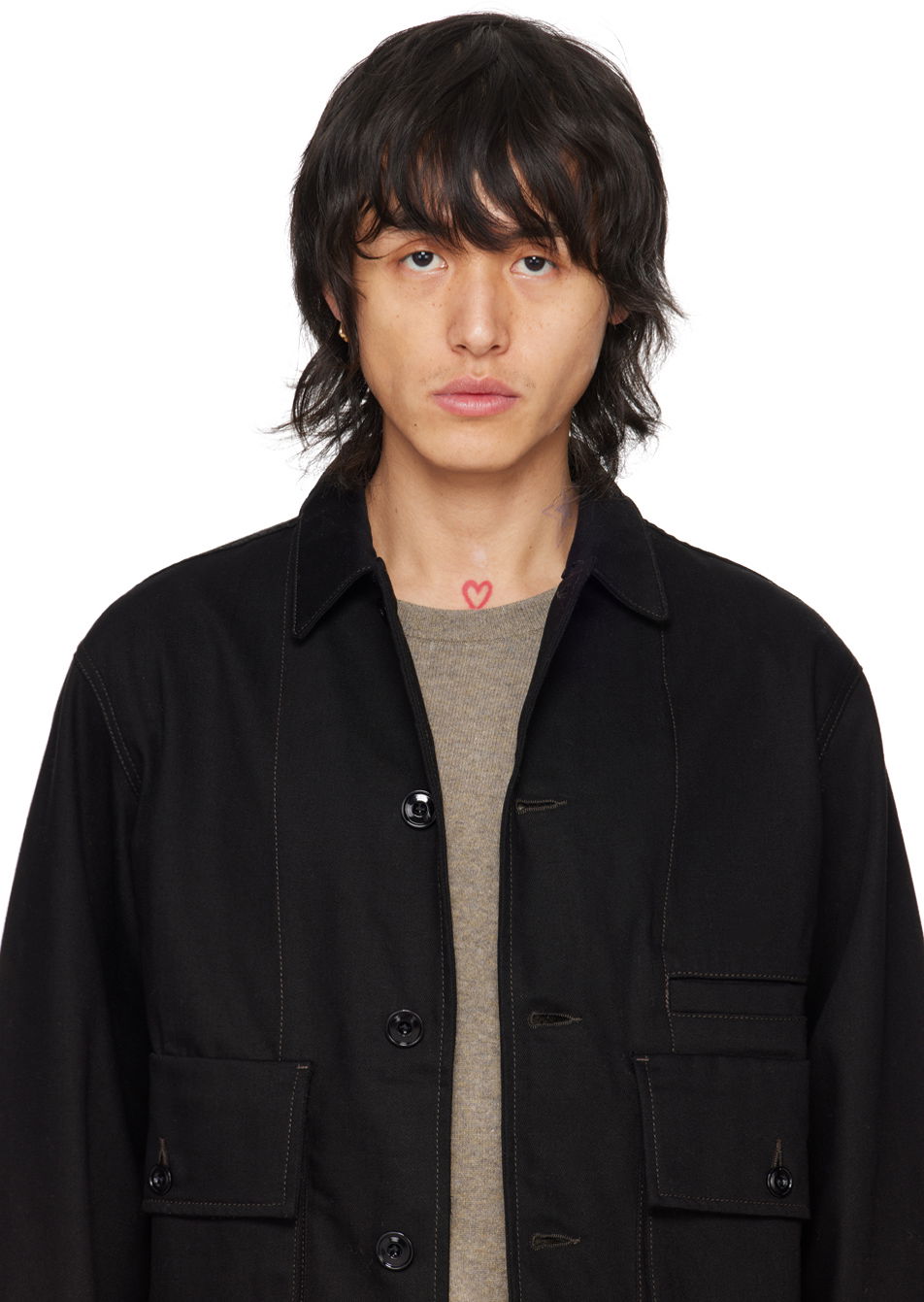 LEMAIRE Mini Drop Single Earring, 2