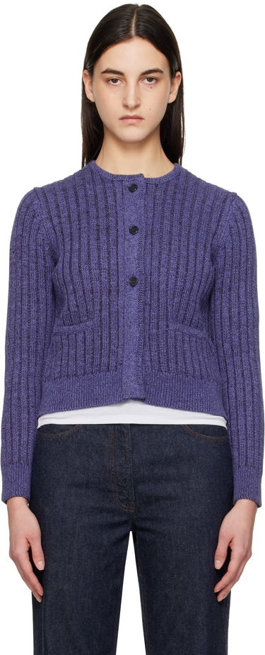 Пуловер JW Anderson JW Anderson Cropped Buttoned Cardigan Лилаво | KW1356-YN0410, 0