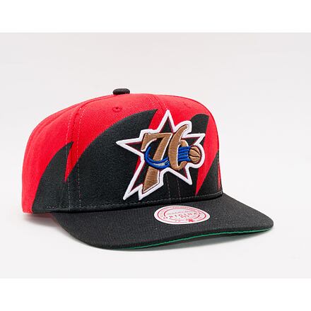 Sharktooth Snapback HWC Philadelphia 76ers Black / Red