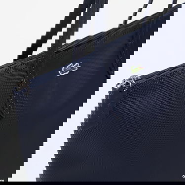 Голяма пазарска чанта Lacoste Concept Small Zip Tote Bag Тъмно синьо | NF2037PO-navy, 3