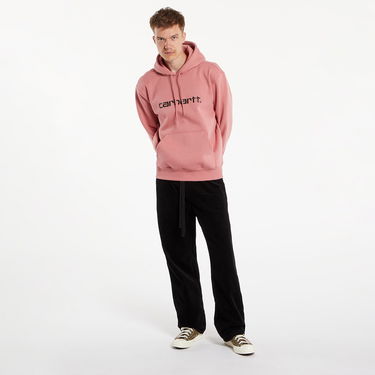 Суитчър Carhartt WIP Hooded Sweat UNISEX Dusty Rose/ Sycamore Tree Розово | I030547.2DGXX, 4