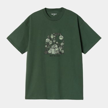 Тениска Carhartt WIP Carhartt WIP Beaker Graphic T-Shirt Зелено | I035456_9, 2