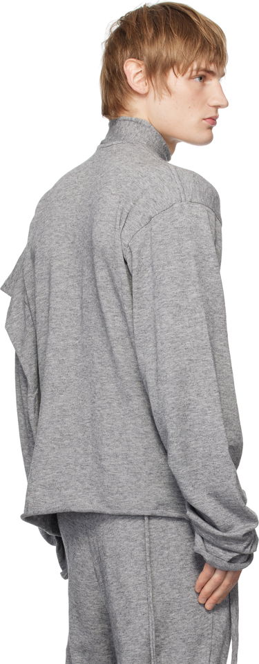 Пуловер Ottolinger Ottolinger Strap Knit Loose Longsleeve Sweatshirt Сиво | 2204010211, 2