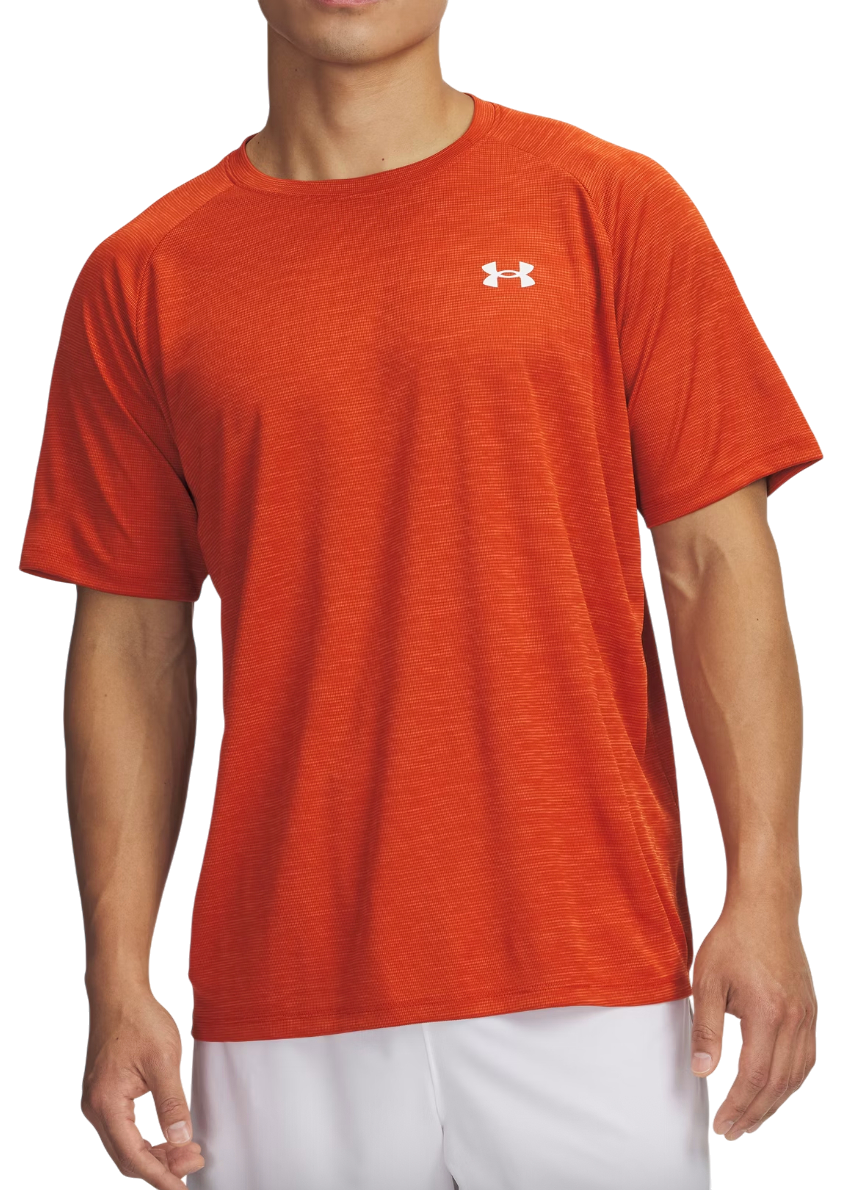 Тениска Under Armour T-Shirt Tech Textured SS Оранжево
 | 1382796-844, 0