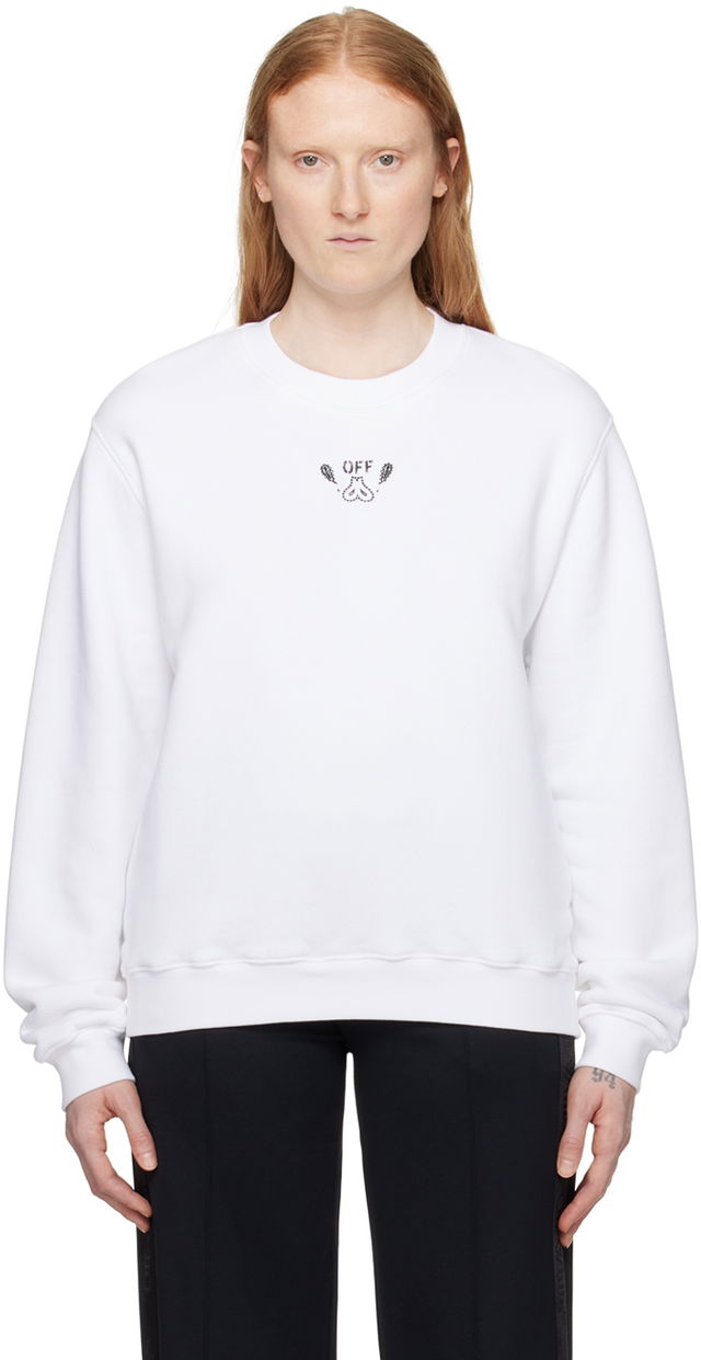 White Bandana Arrow Sweatshirt