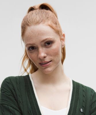 Пуловер lululemon Cable-Knit Tennis Cardigan Зелено | prod20001107, 8