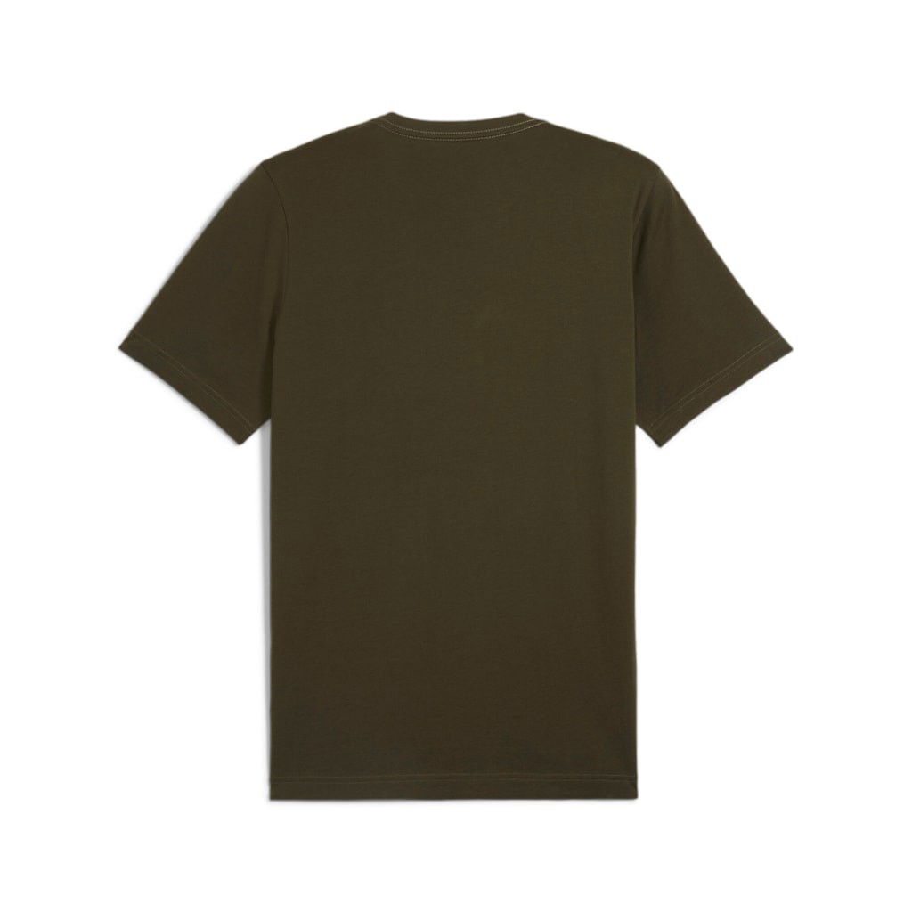 Тениска Puma Men's Logo Graphic T-Shirt Зелено | 586759-76, 1