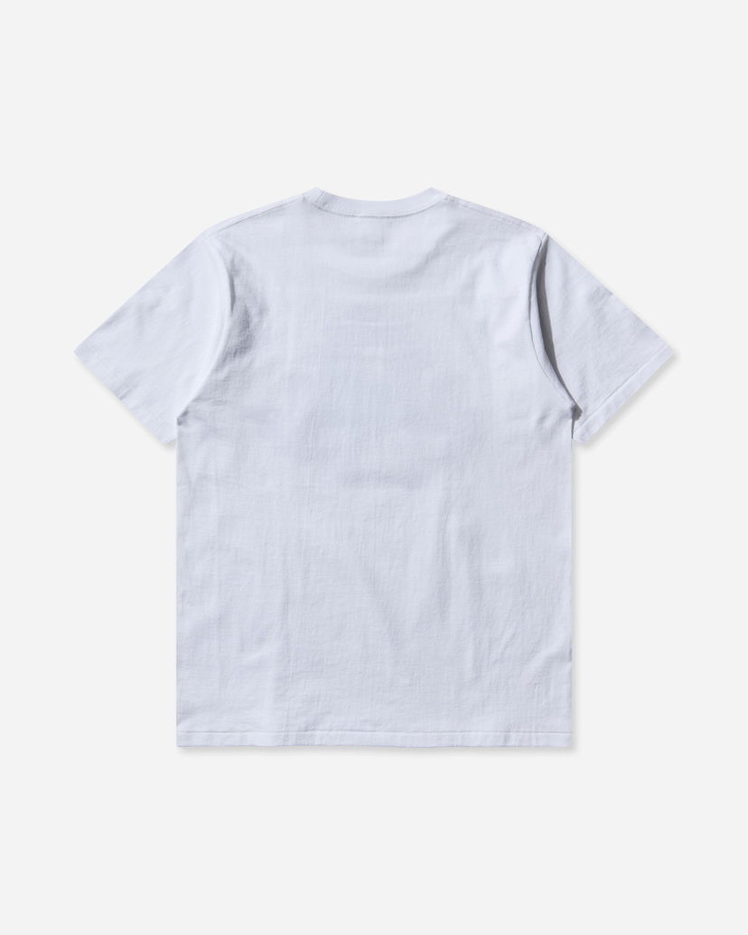 Тениска BAPE Genuine Garment Logo T-Shirt Бяло | 1L80110048 WHITE