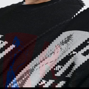 Тениска HUF Pleasures x Light Up Jacquard LS Черно | 078724, 3