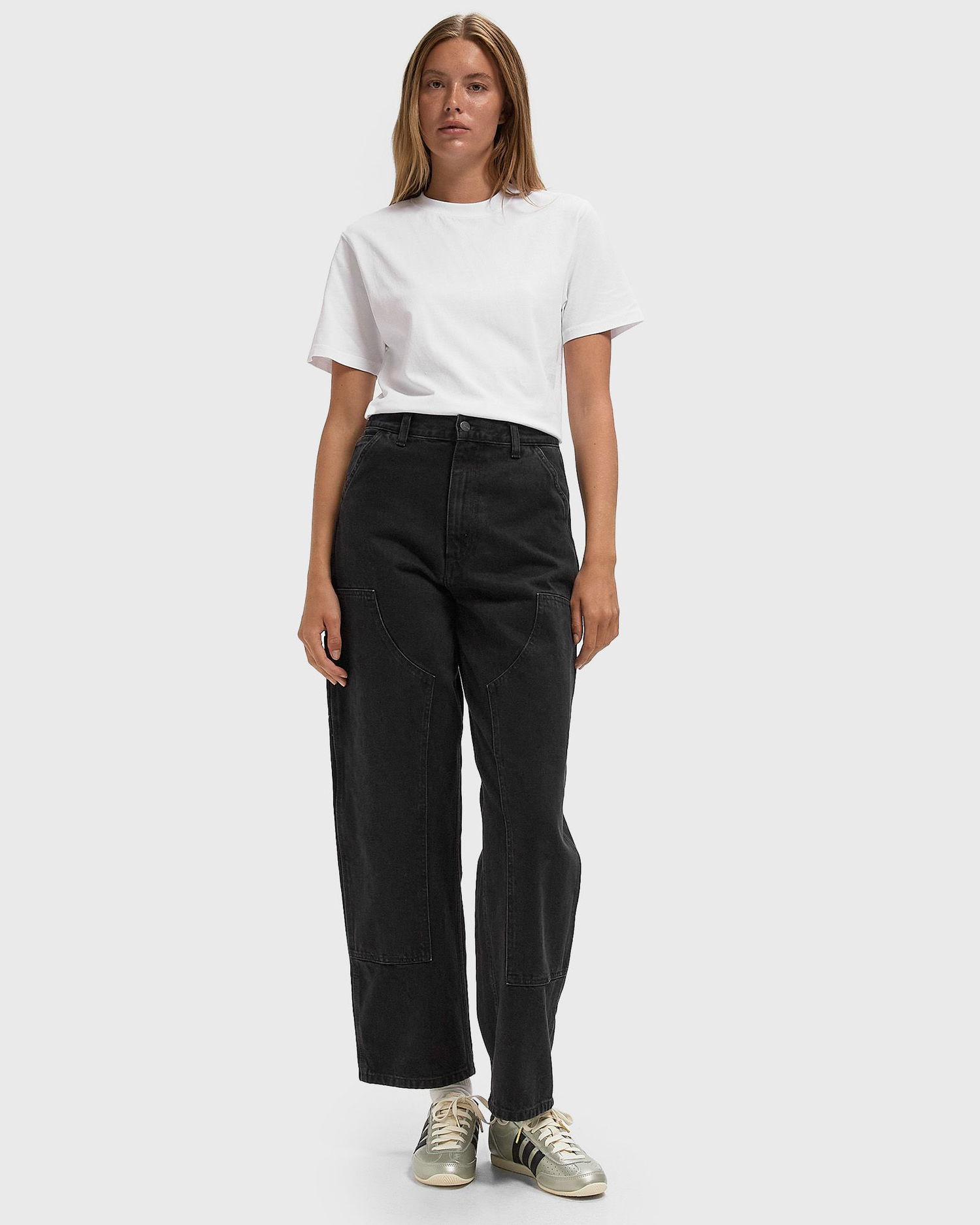 Панталони Carhartt WIP Brandon Double Knee Pants Черно | I034635-89.06, 1