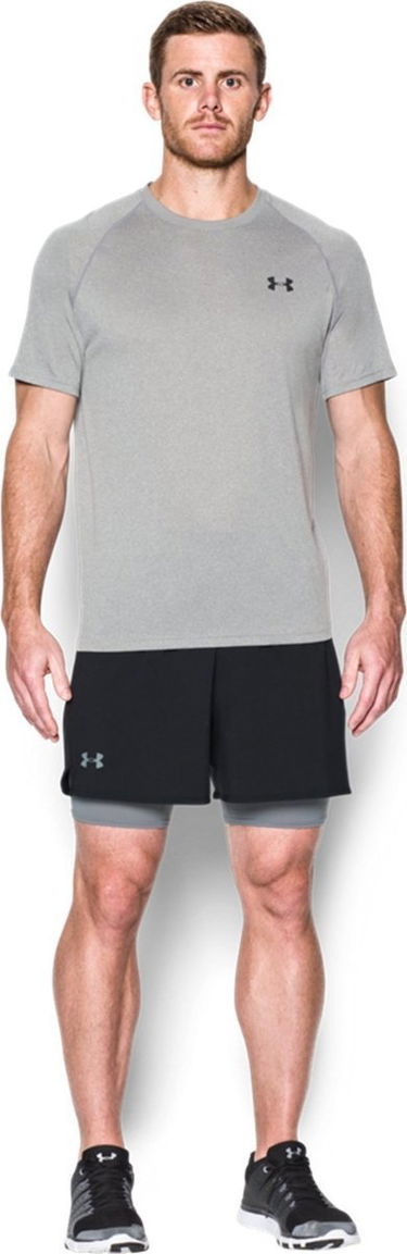 Къси панталони Under Armour Qualifier 2-in-1 Shorts Черно | 1289625-001, 2