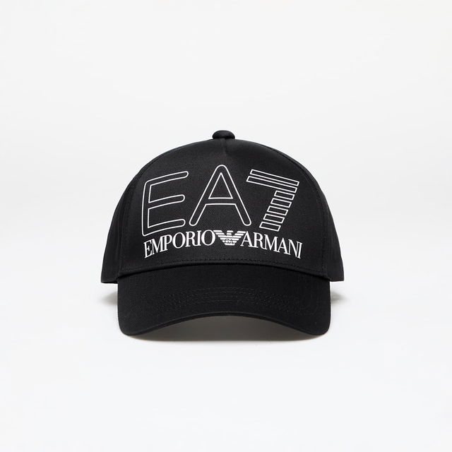 Cap EA7 Train Visibility Cap Black/ White