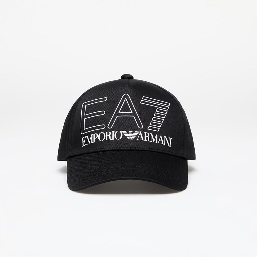 Шапка с козирка Emporio Armani Cap EA7 Train Visibility Cap Black/ White Черно | 2401424R10242520