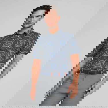 Поло тениска Puma Mattr Rising Polo Shirt Тъмно синьо | 537459_02, 0