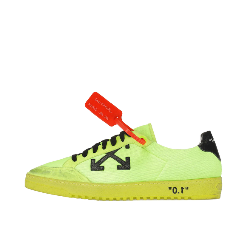 Кецове и обувки Off-White Low 2.0 Fluo Yellow FW19 Жълто | OMIA042F19D680376210