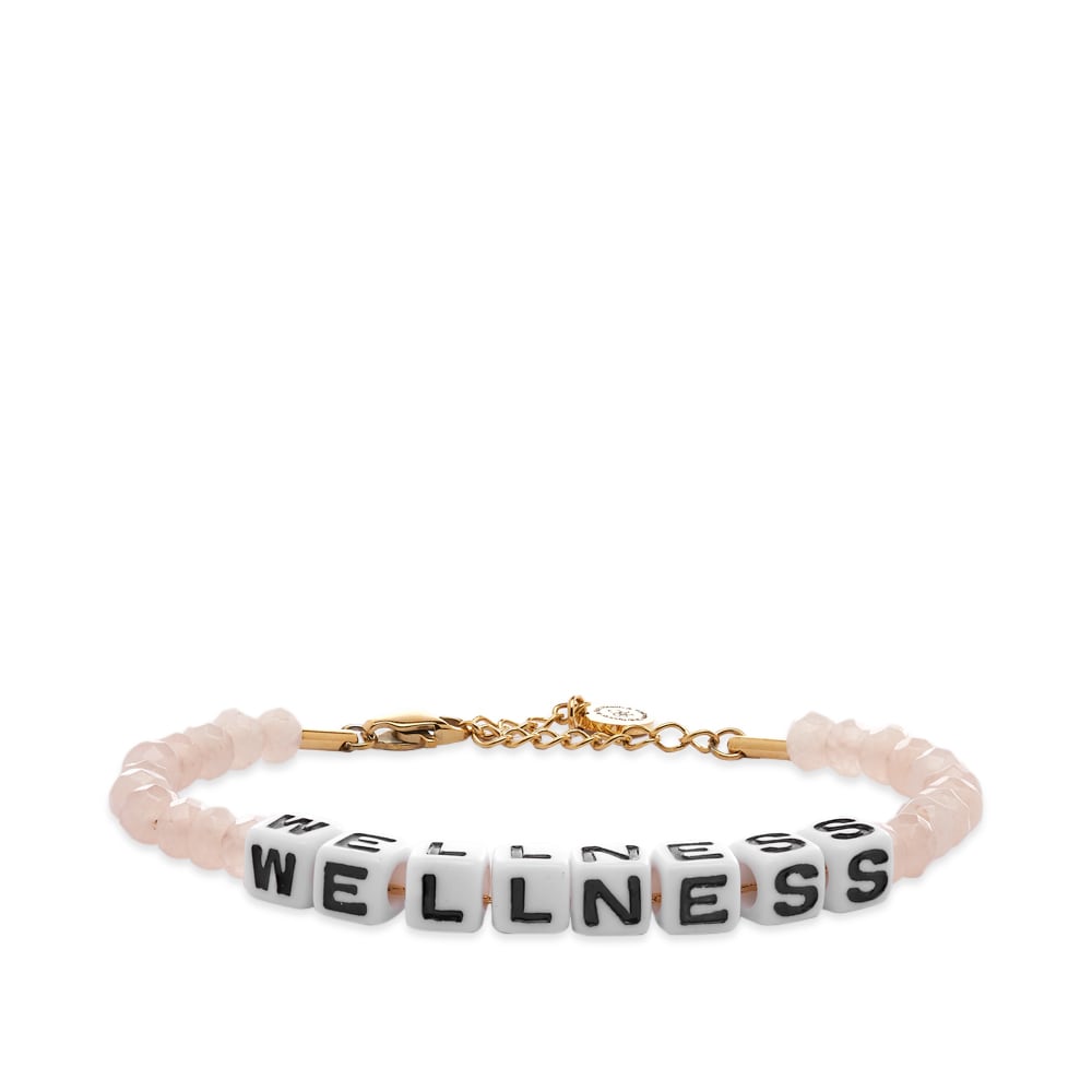 Гривна Sporty & Rich Wellness Pearl & Bead Bracelet Розово | AC463-PE, 0