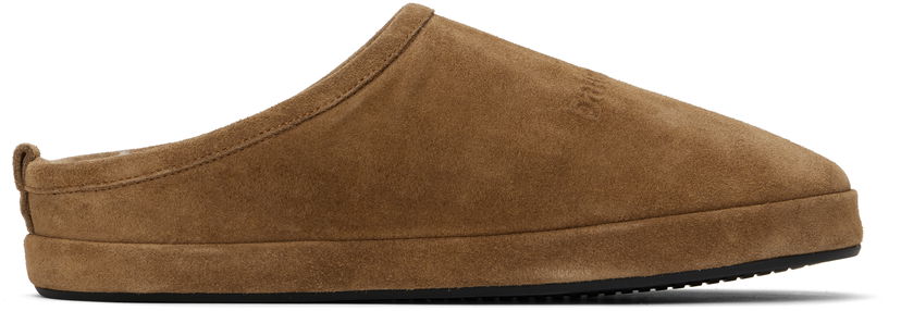 Облекло Balenciaga Balenciaga Alaska Slippers Кафяво | 810541WBFC1