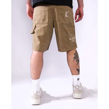 Къси панталони Karl Kani Karl Kani OG Washed Carpenter Shorts Size S Кафяво | KK-60100010, 3
